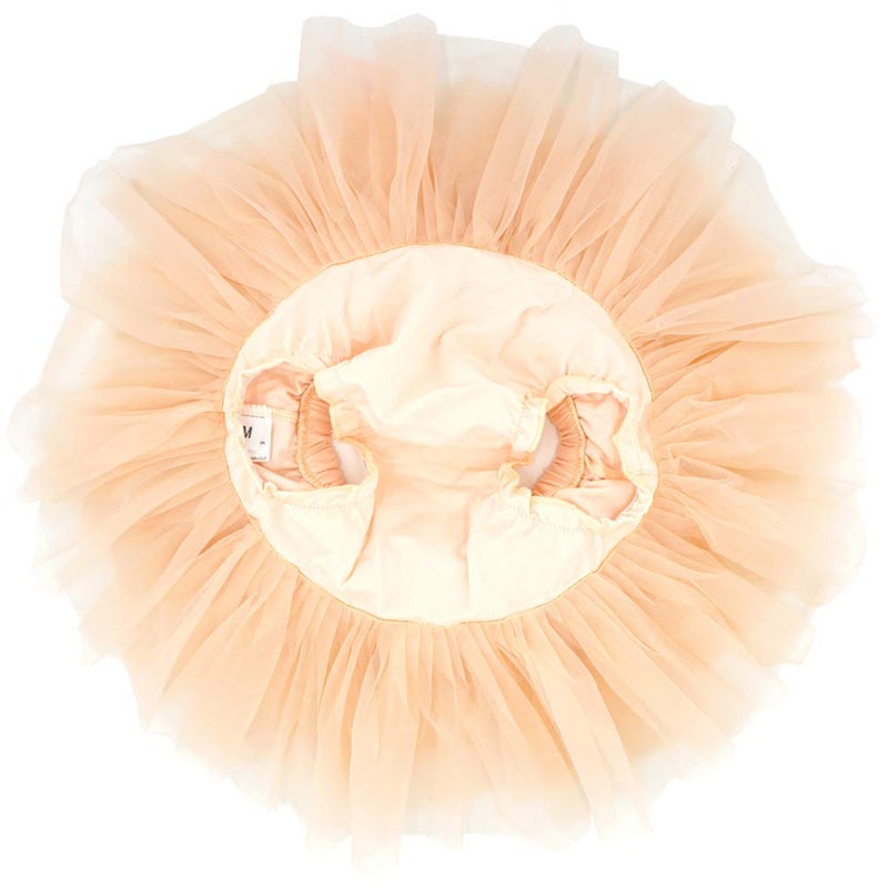 BGFKS Baby Girls Soft Fluffy Tutu Skirt with Diaper Cover,Toddler Girl Tutu Skirt Sets with Flower Headband - Image 3